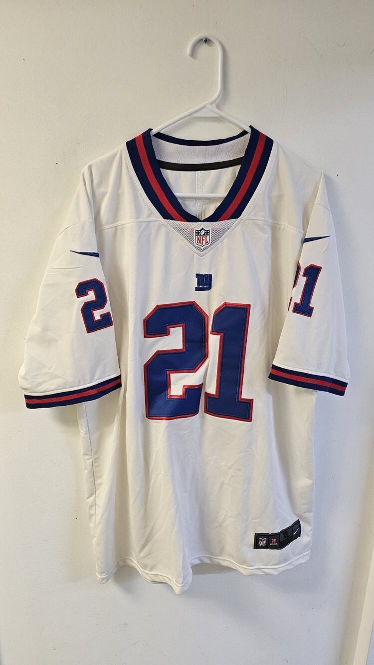 New York Giants Landon Collins #21 stitched Nike jersey - Men's XL White
